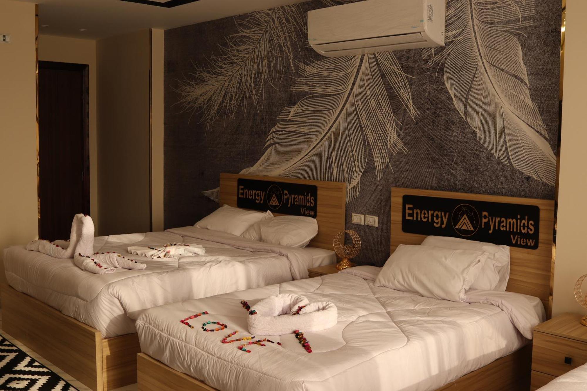 Energy Pyramids View Hostel Kafrat al Jabal Luaran gambar
